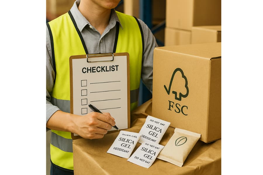 Ảnh: Kiểm tra trước khi xuất kho